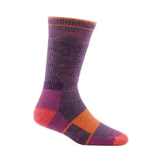 Darn Tough Vermont Darn Tough Women's #1908 Hiker Boot Sock Full Cushion Socks (Plum Heather, Small (2.5-5 Uk))