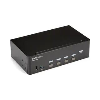 StarTech.com 4 Port Hdmi Kvm Switch - 4K 30Hz - Dual Display