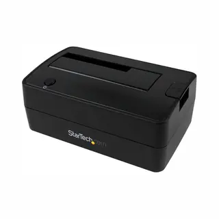 StarTech.com Single Bay Usb 3.1 to Sata Hard Drive Docking Station, Usb 3.1 (10 Gbps) Hard Drive Dock, External 2.5/3.5" Sata Iii Hdd/Ssd Docking Station, Top-Loading Hard Drive Bay
