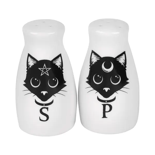 Alchemy England Salz- Und Pfefferstreuer Salz- & Pfefferstreuer Weiß Schwarz thumbnail