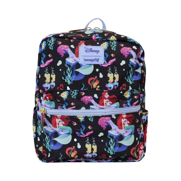 Funko Loungefly, Disney - The Little Mermaid 35th Anniversary - Life Is Bubble Aop Nylon Mini Backpack thumbnail