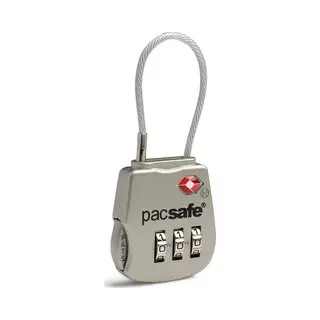 Pacsafe Prosafe 800 Luggage padlock Zinc Silver