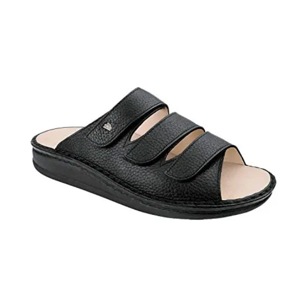 Finn Comfort Korfu, Unisex-Erwachsene Sandalen, Schwarz (Schwarz), 42 Eu thumbnail