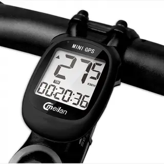 Meilan Mini Gps Fietscomputer M3 - Oplaadbaar - 1.6 Inch Lcd Scherm - Zwart