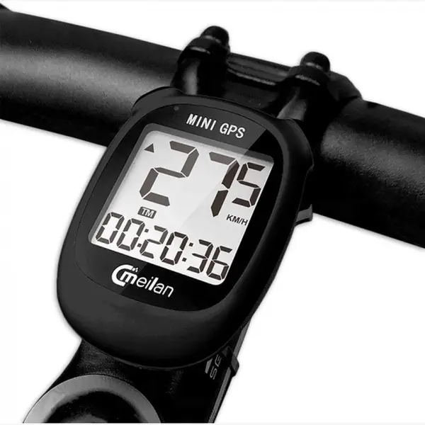 Meilan Mini Gps Fietscomputer M3 - Oplaadbaar - 1.6 Inch Lcd Scherm - Zwart thumbnail