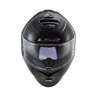 LS2, Integraler Motorradhelm Storm Ii Solid Gloss Black, Xxxl