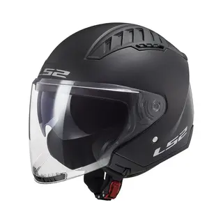 LS2, Jet-Motorradhelm Copter Ii Solid Matt Black, L