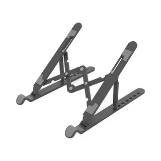 Orico Laptopstandaard 17, Opvouwbaar, Zwart