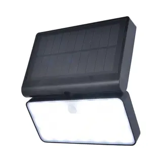 Lutec Tuda Buitengebruik muurverlichting Led Zwart