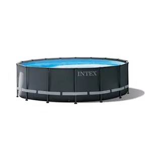 Intex 26326 bovengronds zwembad Zwembad met frame Rond 19156 l Zwart