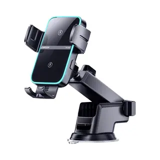 Joyroom Jr-ZS246 Car Dashboard Holder With Qi Inductive Charger (Black), Smartphone Halterung, Schwarz