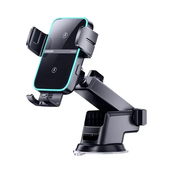 Joyroom Jr-ZS246 Car Dashboard Holder With Qi Inductive Charger (Black), Smartphone Halterung, Schwarz thumbnail