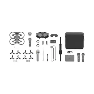 Dji Avata 2 Pr 4 propellers Octocopter 12 Mp 3840 x 2160 Pixels 2150 mAh Zwart, Grijs
