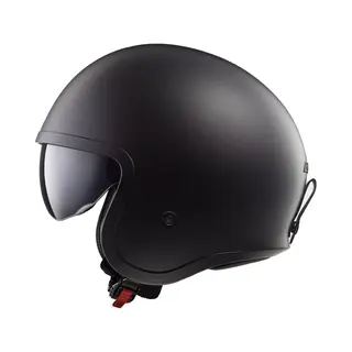 LS2 OF599 Spitfire Ii Solid Jethelm, Schwarz/matt, Xl (61/62)