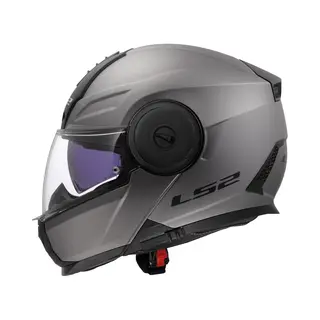 LS2, Modularer Motorradhelm Scope Ii Solid Matt Titanium, L