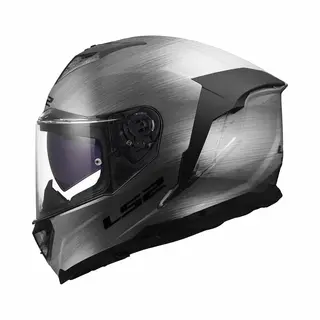 LS2 FF818 Storm Iii Helm Jeans Glans Titanium M