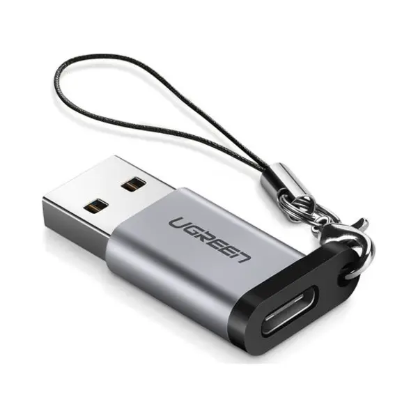 Ugreen 50533 tussenstuk voor kabels Usb A Usb C Zilver thumbnail