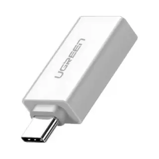 Ugreen 30155 Kabeladapter Usb-A Usb-C Weiß