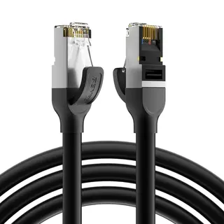 Benfei Cat 6 Ethernet Kabel 2M, 250 MHz, 10 Gbps Netzwerkkabel, RJ45 Lan Kabel Für 10/100/1000/10000 Mbps Netzwerke, Kompatibel Mit Router, Modem,