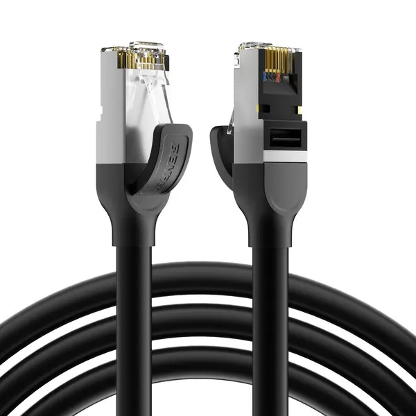 Benfei Cat 6 Ethernet Kabel 2M, 250 MHz, 10 Gbps Netzwerkkabel, RJ45 Lan Kabel Für 10/100/1000/10000 Mbps Netzwerke, Kompatibel Mit Router, Modem, thumbnail