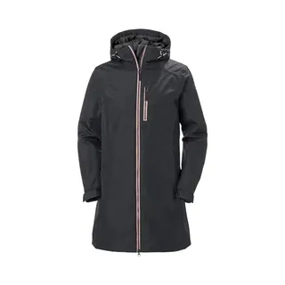 Helly Hansen Women's W Long Belfast Winter Jacket, Ebony, M