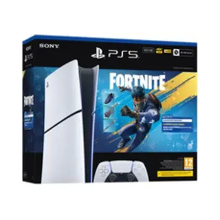 Sony PlayStation 5 Digital Edition - Fortnite Flowering Chaos Bundle 825 Gb Wlan Schwarz, Weiß