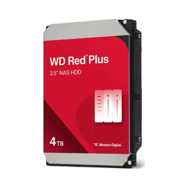 Western Digital Red Plus WD40EFZZ Interne Festplatte 4 Tb 5400 Rpm 128 Mb 3.5" Serial Ata Iii thumbnail