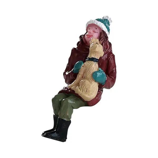 Lemax Christmas Village Puppy Kisses - 82587 thumbnail