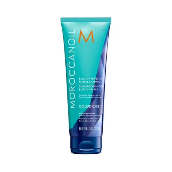 Moroccanoil Blonde Perfecting Purple Shampoo 200 ml Professional Women thumbnail