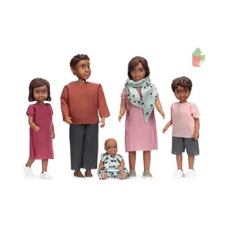 Lundby Poppenhuis Familie Nikki Poppen Familie Opvouwbare Poppen Accessoires Figuren Schaal 1, 18