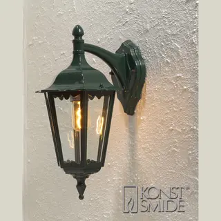 Konstsmide Firenze Down - Außenwandleuchte - 23, 5 X 30 X 45 Cm - IP43 - Grün