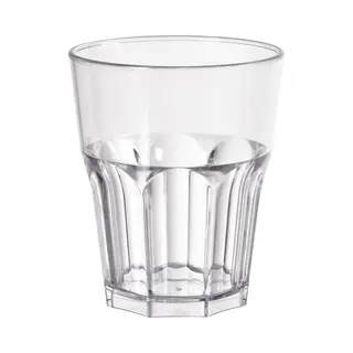 Duni Drinkglas Any Day - Chique - Onbreekbaar Kunststof - 240 Ml - Vaatwasser Bestendig - Plastic Waterglazen