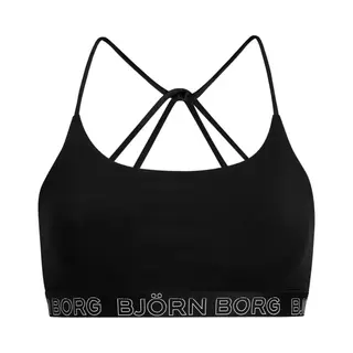 Björn Borg Soft Top Sahara Zwarte Dames Sportbh Maat 40
