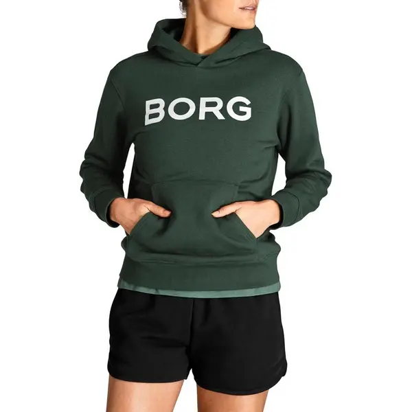Björn Borg Logo Hoods Dames Duck Green - 36 thumbnail