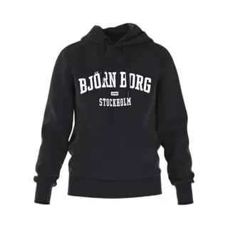 Björn Borg - Heren - Borg Essential Hoodie - Zwart - Maat M