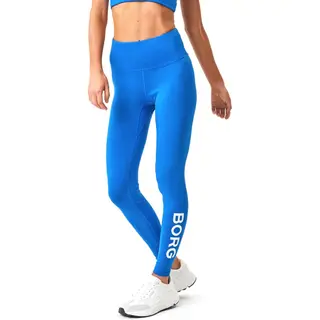 Björn Borg - Dames - Borg Logo Tights - Blauw/Wit - Maat Xs
