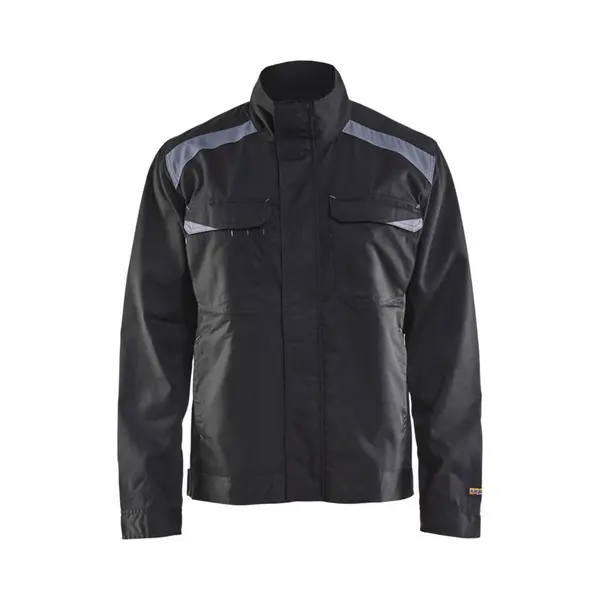 Blaklader Arbeitsjacke Industrie 4054 - Schwarz/hellgrau Xxl thumbnail