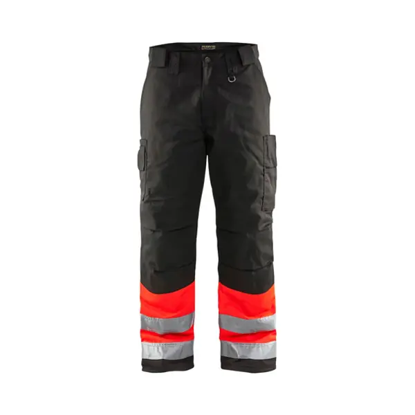 Blakläder 186218115599 Broek Zwart, Rood thumbnail