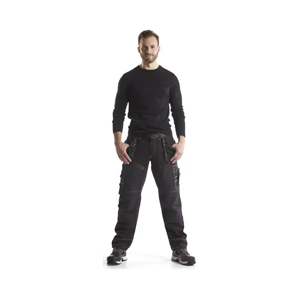 Blåkläder Blaklader 15001370 Handwerker-Hose X1501, Schwarz, Grootte C50 thumbnail