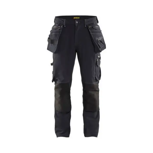 Blaklader Arbeitshose X1900 Artisan Stretch 4d 1998 - Dunkelgrau/schwarz S - Fr(40) - Se(c46) - Langarm thumbnail