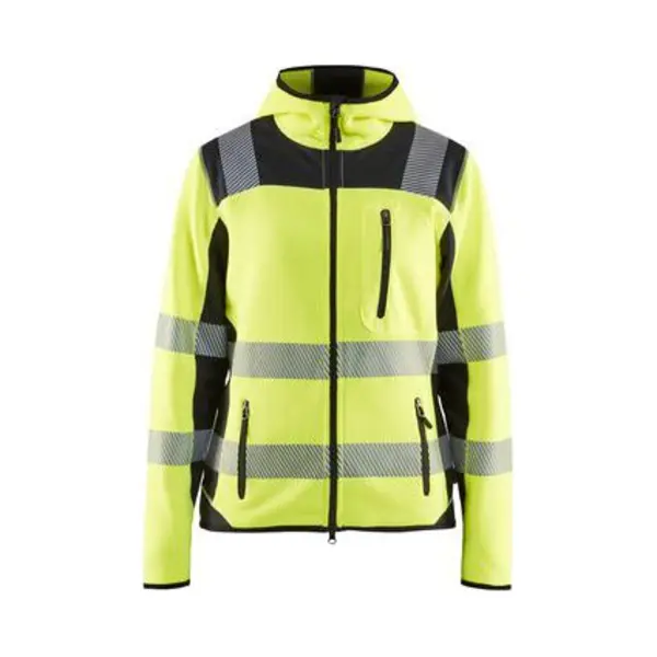 Blaklader Arbeitsjacke Aus Gestricktem Hochsichtbarkeitsmaterial Für Damen 4967 – Neon Gelb/schwarz Xs thumbnail