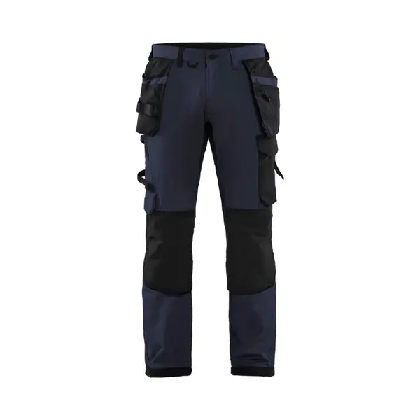 Blaklader Arbeits-hosen Für Handwerker Stretch 4d 1522 – Dunkelblau/schwarz 3xl – Fr(54) – Se(c60) – Normen thumbnail