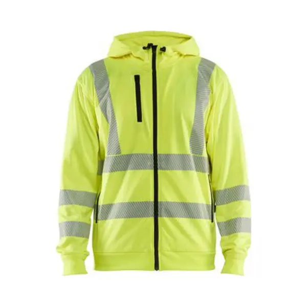 High-visibility Zip-up Hooded Sweatshirt Blaklader thumbnail