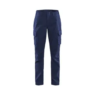 Blåkläder Blaklader Dames Industrie Werkbroek Stretch 7144-1832 - Marineblauw/Korenblauw - C40