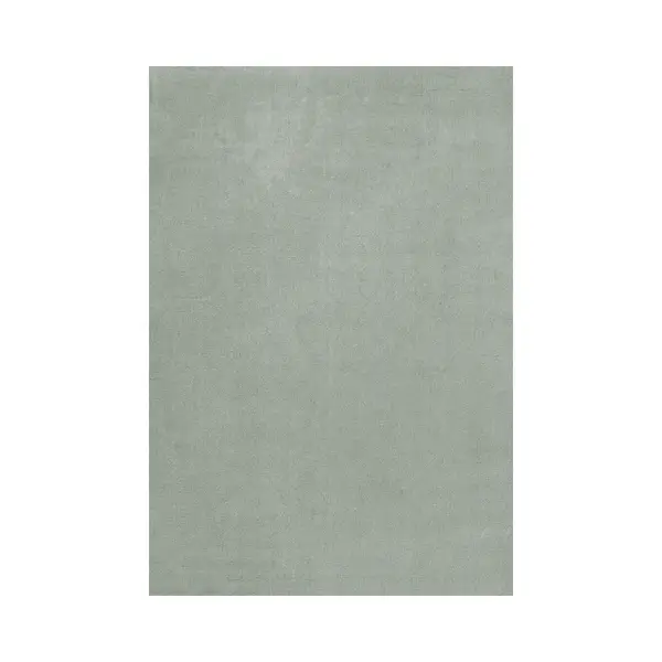 Layered Solid Wool Sage Vloerkleed - 180 X 270 Cm - Groen - Rectangular - Wol - Eetkamer, Woonkamer, Slaapkamer - Effen - Modern thumbnail