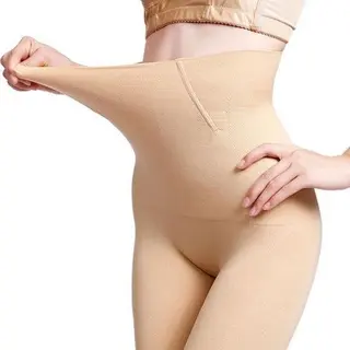 Corrigerend Ondergoed Voor Billen, Buik En Dijen - Corrigerend Ondergoed High Waist - Beige/Creme - Maat Xxxl