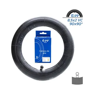 Ewheels Binnenband 8.5×2 Met Gebogen Ventiel (90°) – Geschikt Voor Xiaomi, Gotrax, Hiboy & Andere E-steps, Hoge Kwaliteit