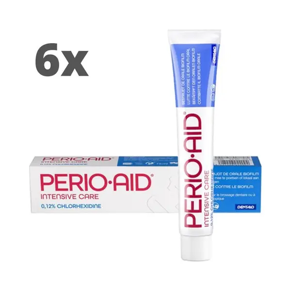 Perio·Aid Perio Aid Intensive Care Tandpasta Gel - Voordeel 6 X 75ml thumbnail