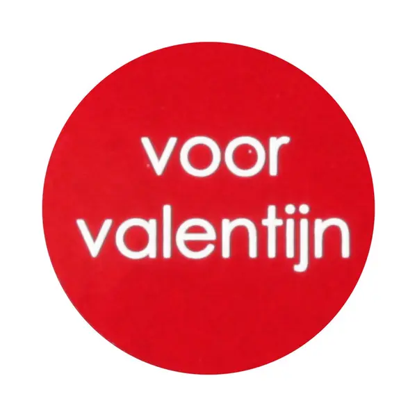 Sluitsticker Voor Valentijn - Sluitzegel – Rood - Wit - Valentijnsdag - Liefde - Verwendag - Verwennen - Love | Bedank Kaart – Envelop | Bedankje thumbnail