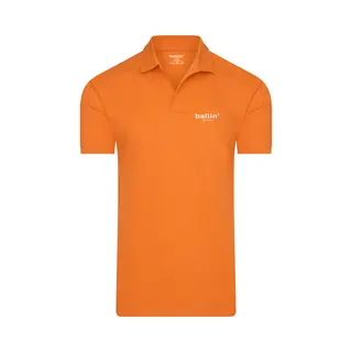 Ballin Est. 2013 - Heren Polo Ss Basic Polo - Oranje - Koningsdag / Kingsday 2025 - Maat L